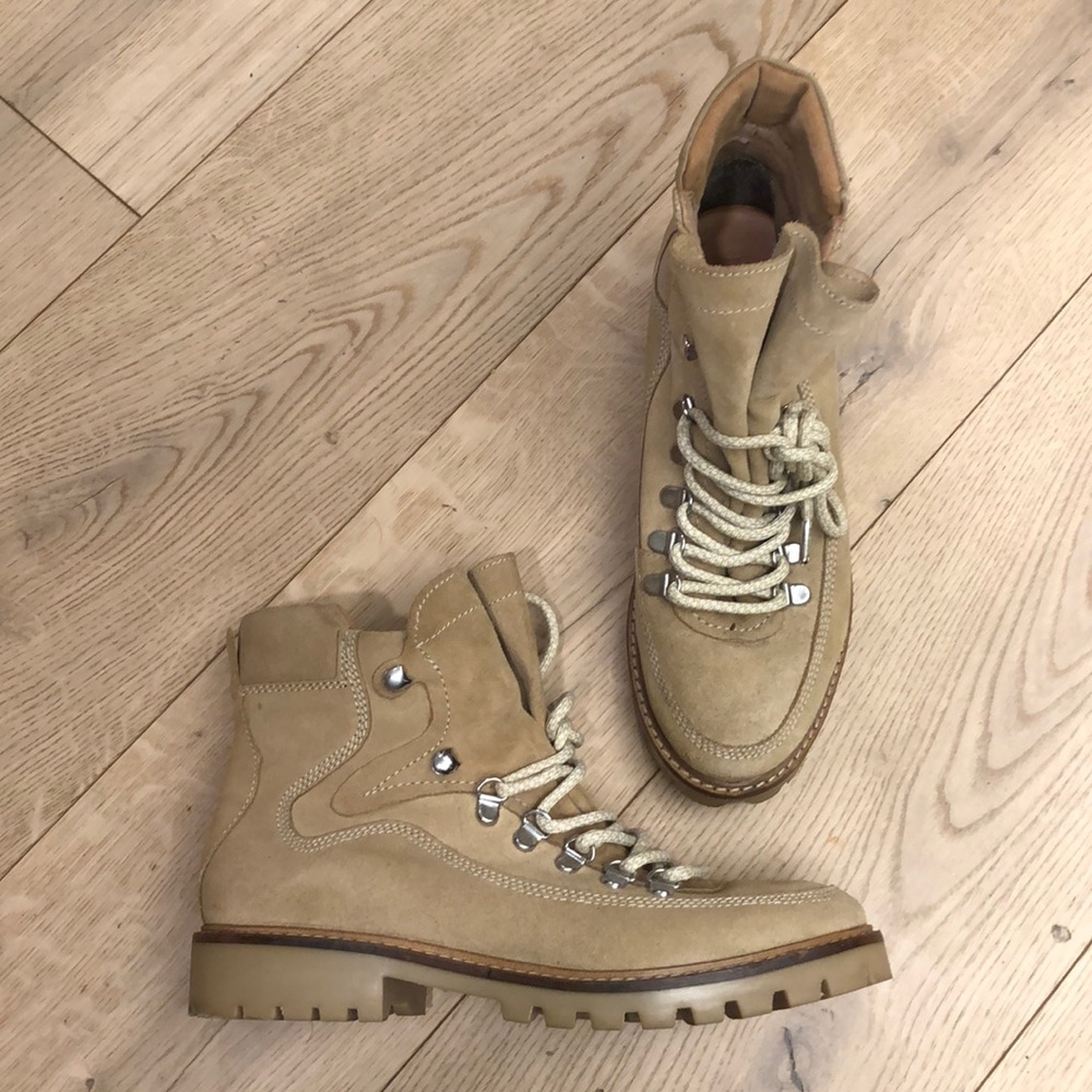 Brand new (hiking) lace up boots Mango. Size US8.5 or 39EU.